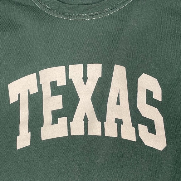 FULL TILT Texas Girls Crop Boyfriend Tee - Picture 2 of 4